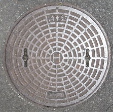 京都大学マンホール