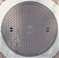 芦屋市マンホール