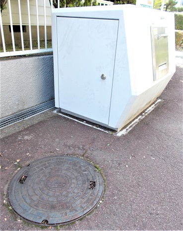 芦屋市真空輸送マンホール