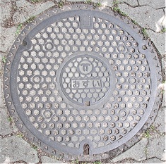 神戸市マンホール