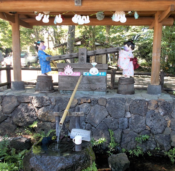 三島市水飲み場「めぐみの子」