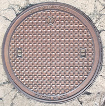 香寺町マンホール