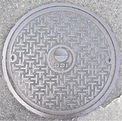 DDI第二電電マンホール