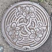 下呂町マンホール