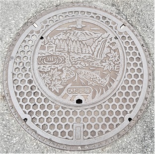 小坂町マンホール