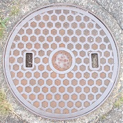 小坂町マンホール