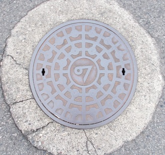 可兒市マンホール