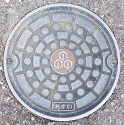 美濃市マンホール