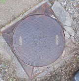 神戸市マンホール