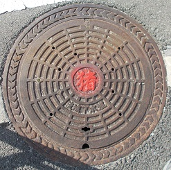 猪名川流域下水道マンホール