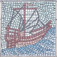 桑名市モザイクタイル