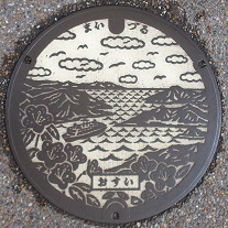 舞鶴市マンホール