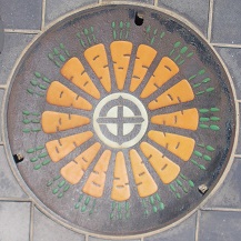 碧南市マンホール