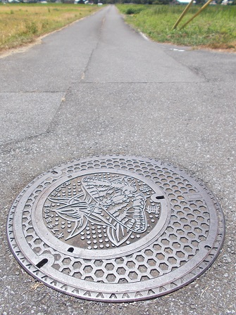 谷汲村マンホール