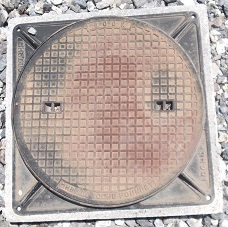 谷汲村マンホール