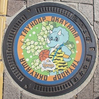 岡山市岡山シーガルズマンホール