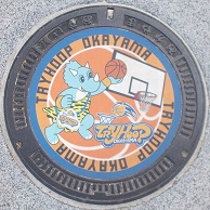 岡山市岡山シーガルズマンホール