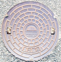 芦屋市真空輸送マンホール