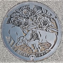 隠岐の島町マンホール