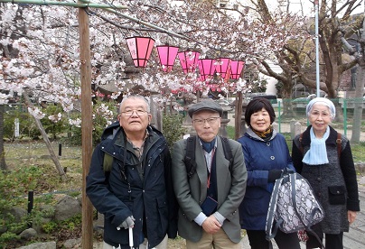 土佐稲荷神社お花見