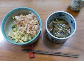 単身けん食事会献立